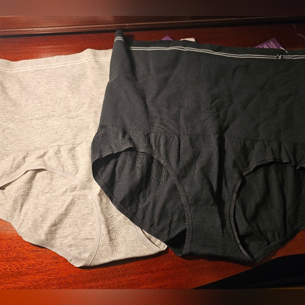 Yummie Seamless Cotton Briefs 2X 3X
